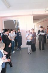 На линейке победителей поздравили и наградили грамотами