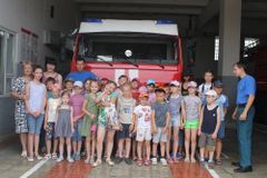 Экскурсия в пожарную часть